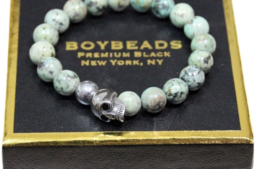  Boybeads, LLC Custom Natural Stone Bracelets at Black Accessory Designers Alliance NY Fashion Week