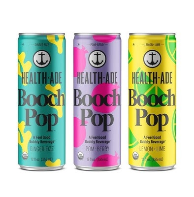  Health-Ade Takes on Soda and Introduces ‘Health-Ade Booch Pop’ Line Just in Time for Summer