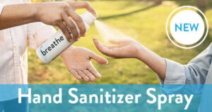 breathe hand sanitizer spray