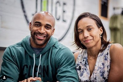 Former New York Giants wide receiver David Tyree and his wife, Leilah