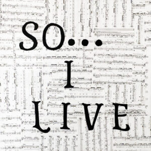 cover art for michael hodges' single, 'i live'