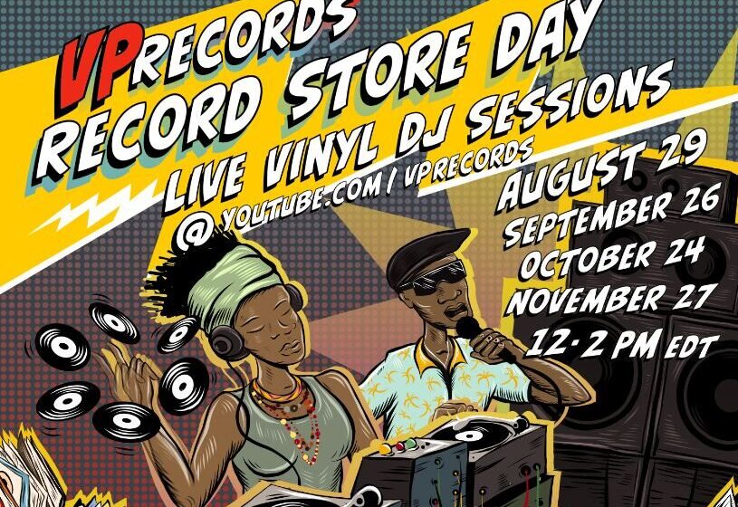  VP Records celebrates rescheduled Record Store Day 2020 with special live DJ events on YouTube