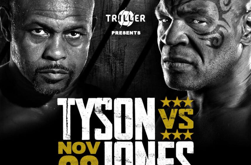  Mike Tyson vs. Roy Jones Jr. Fight Week Has Arrived With A Weigh-In And Face-Off This Friday At 5pm ET