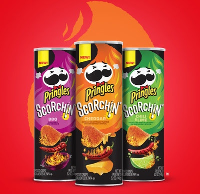  Pringles® Turns Up The Heat With New Scorchin’ Lineup Featuring Fan-Favorite Flavors