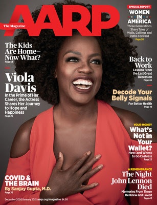 Academy Award®, Tony® and Emmy® Award-Winning Actress Viola Davis on Knowing Your Worth and Letting Your Inner Beauty Shine in AARP The Magazine