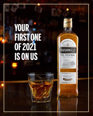  Bushmills Irish Whiskey Is Buying America’s First Drink Of 2021