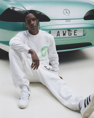  Pacsun Guest Artistic Director A$AP Rocky releases exclusive collaboration with Mercedes Benz: AWGE x Mercedes
