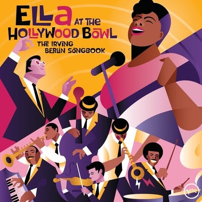  UNRELEASED LIVE CONCERT OF ELLA FITZGERALD PERFORMING SONGS FROM HER BELOVED IRVING BERLIN SONGBOOK WITH A FULL ORCHESTRA AT THE HOLLYWOOD BOWL RECENTLY DISCOVERED IN NORMAN GRANZ’S PRIVATE COLLECTION